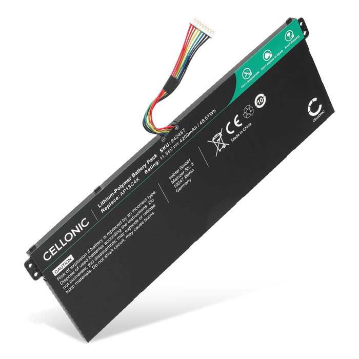 Acer AP18C4K Batteri 11.55V 4200mAh fra Cellonic