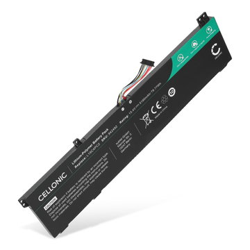 Batteri for Lenovo Legion 7, 7 15IMH05, 7 15IMHg05, 7 15IMH05H, Legion 5, 5 17ARH05H, Lenovo L19C4PC2, L19M4PC2, L19C4PC1 5180mAh 15.4V fra CELLONIC