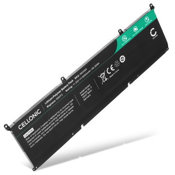 Batteri for Dell XPS 15 9520, Precision 5550, 5560, Inspiron 16 Plus 7630, 7620, G15 5510, G15 5520, G15 5511, Alienware M15 R3, M17 R3, Dell 69KF2 6000mAh 11.55V fra CELLONIC