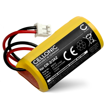 Batteri for Verisure Brandvarnare, Camera Detector, Night Control, Roykvarsler, Sirene, Voice 1350mAh fra CELLONIC