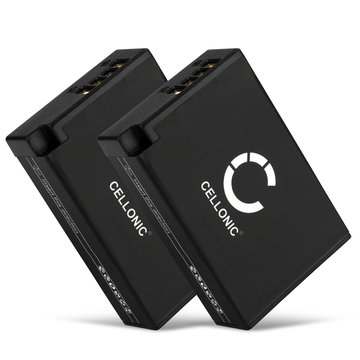 2x Batteri for Canon EOS 750D EOS 760D EOS 770D EOS 800D EOS Kiss X8i EOS M3 EOS M5 EOS M6 EOS Rebel T6i EOS Rebel T6s Kameraer 950mAh fra CELLONIC