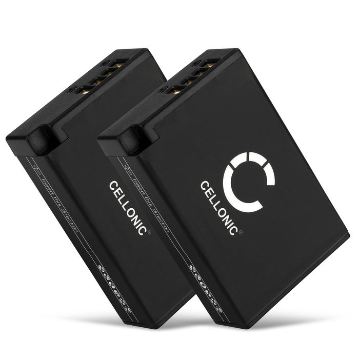 2x Canon LP-E17 Batteri 7.2V - 7.4V 950mAh fra Cellonic