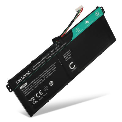 1x Batteri for Acer Aspire 5 A515-41G, 1 A114, 3 A315, 1 A114-33, ES1-523, 3 A315-31, A A315-54, A A315-54K, 3 A317, A A311-31, Acer A114-33, AP16M4J, NX.GVWSA.002 4800mAh 7.4V fra CELLONIC