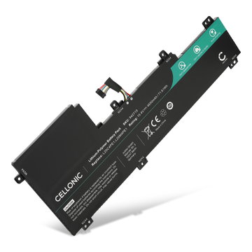 Batteri for Lenovo Ideapad 5 16IHU6, 5 Pro-16ACH6, 5 Pro 16ACH6, 5 Pro 16ARH7, 5 Pro 16IAH7, 5B11B66552, L20C4PE1 4650mAh 15.4V fra CELLONIC