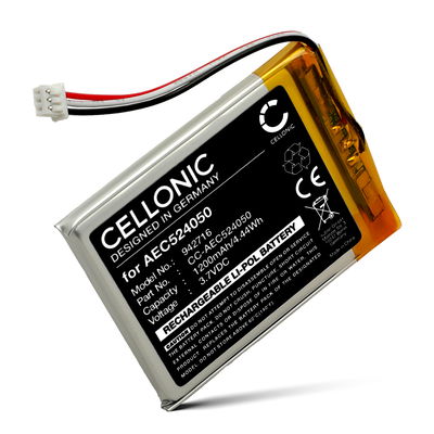 Batteri for Corsair HS70 SE, HS75 XB, Void Pro RGB AEC524050 (1200mAh, 3.7V) fra CELLONIC