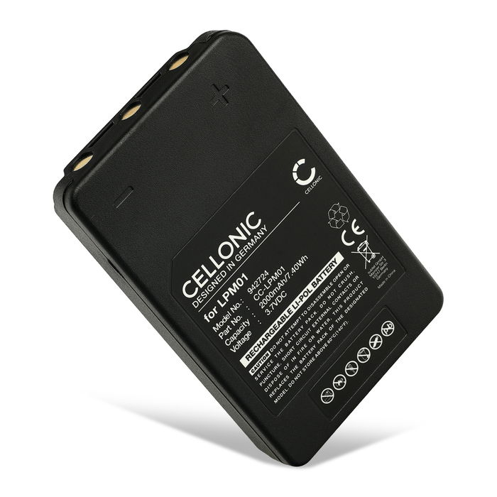Batteri for Autec LK NEO, R0BATT00E13A0 2000mAh 3.7V fra CELLONIC
