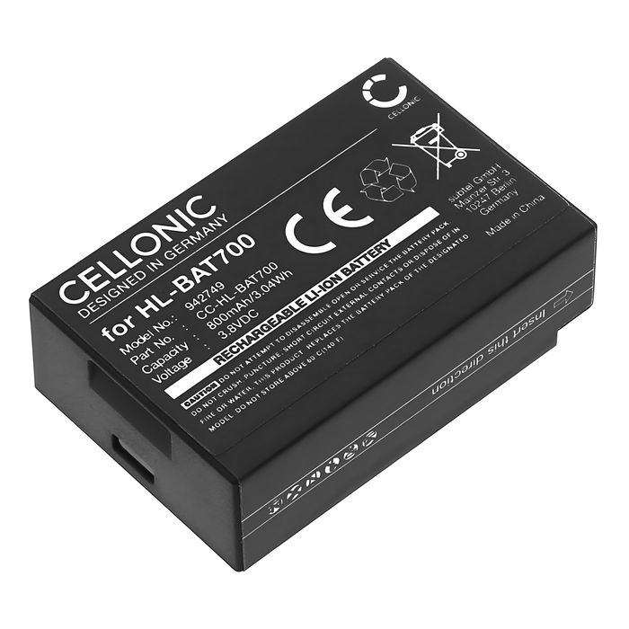Batteri for Hollyland Solidcom C1, Solidcom C1 Pro 800mAh fra CELLONIC