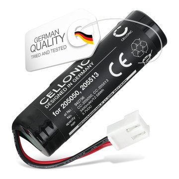 Batteri for Leifheit 51000, 51113, 51114, 51002 Dry and Clean, 51000, 51113, 51002, 51114 3400mAh fra CELLONIC