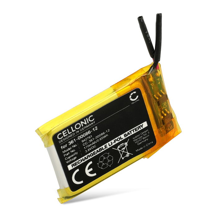 Garmin Fenix 6S Pro Batteri 3.8V 170mAh fra Cellonic