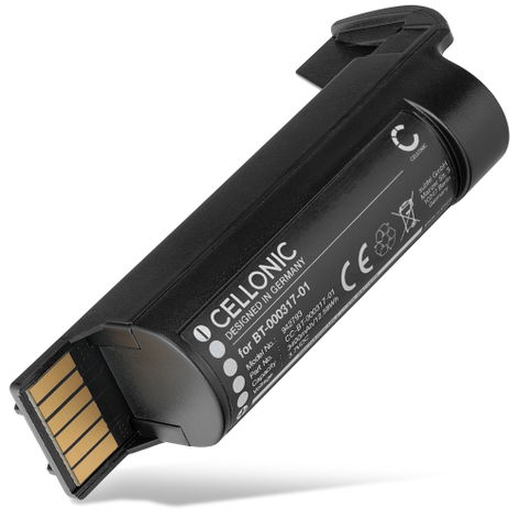 Batteri for Zebra DS2278, DS22, CR2278, BT-000317-01, BTRY-DS22EAB0E-00 Zebra DS2278 (3400mAh, 3.7V) fra CELLONIC