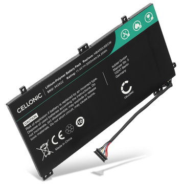 1x Batteri for Huawei Matebook 13, MateBook 13 2020, 13 i7, WRT-WX9, WRT-W19, WRT-W29, HN-W19L, HN-W19R, Huawei HB4593J6ECW, HB4593J6ECW-31 3000mAh 11.4V fra CELLONIC