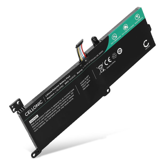 Lenovo L17M2PB7 Batteri 7.7V 4750mAh fra Cellonic