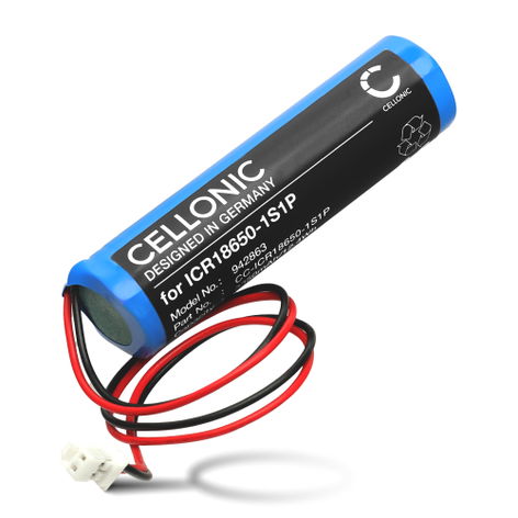 Batteri til Internorm I-TEC Smart Window 32482 ICR18650-1S1P (3350mAh, 3.7V) fra CELLONIC
