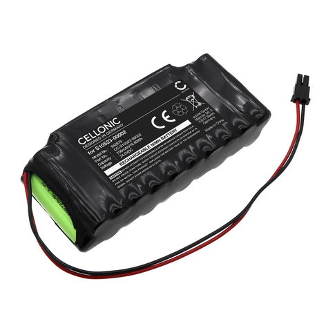 Battery for Sommer base plus; Aperto A550L, A800XL; pro plus; tiga (700mAh, 24V) from CELLONIC