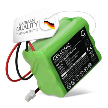 Batteri for Visonic Powermax Plus Control Panel 0 9912 H, 0 9912 W 2000mAh fra CELLONIC