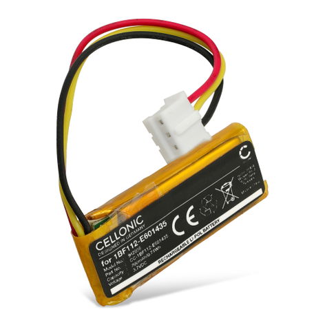 Battery for CalAmp LMU-200; LMU-300; LMU-3000; LMU-3030 1BF112-E601435 (200mAh, 3.7V) from CELLONIC
