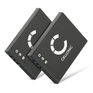 2x Batteri for Olympus VG-120 D-710 X-940 FE-4040 FE-4020 FE-5040 VG-130 VG-140 VG-110 VG-150 LI-70B (500mAh, 3.7V) fra CELLONIC