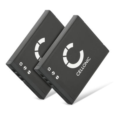 2x Batteri for Olympus VG-120 D-710 X-940 FE-4040 FE-4020 FE-5040 VG-130 VG-140 VG-110 VG-150 LI-70B (500mAh, 3.7V) fra CELLONIC