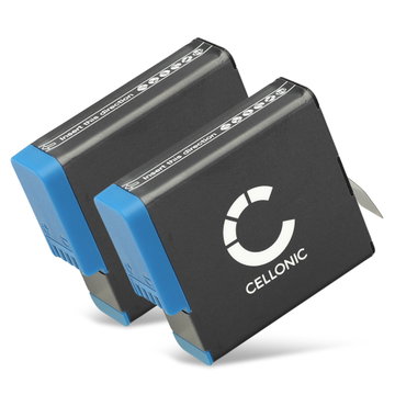 2x Batteri for GoPro Hero 8 7 6, AHDBT-801 1200mAh fra CELLONIC