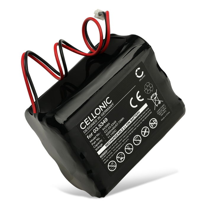 Batteri for SCANGRIP NOVA 3K, NOVA 4K 5200mAh fra CELLONIC