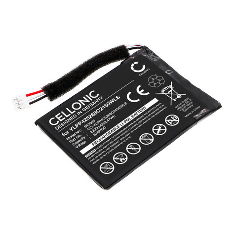 Battery for Yealink CP900 YLPP425268C2450WLS (2200mAh, 3.85V) from CELLONIC