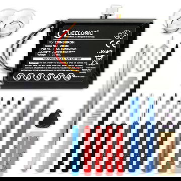 Batteri for TomTom ONE XL ONE XL Europe ONE XL Regional XL 325 EDINBURGH 800mAh + verktøy sett 17stk fra subtel