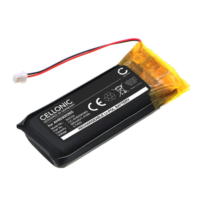 Battery for Jabra Evolve2 65 - AHB300265 380mAh Replacement battery