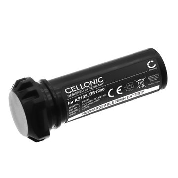 Batteri for IMET AXT ET, M880 AXT Transmitter - AS105, BE1200 (3400mAh) reservebatteri