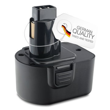 Batteri for Black & Decker TV250, PS350, PS3500, CD12CAB, HP331, CD1202K, CD120GK 12V  2100mAh NiMH fra CELLONIC