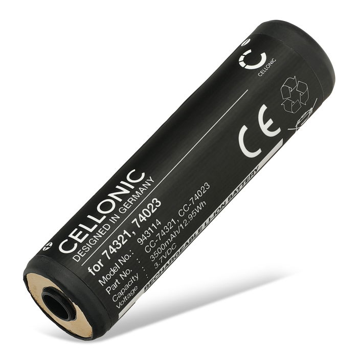 Batteri for Streamlight Jr LED, ProTac HL USB, Strion (2020), Strion DS HL, Strion DS HPL, Strion HPL, Strion LED 3500mAh fra CELLONIC