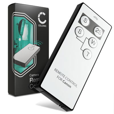 Infrared Camera Trigger for Canon EOS 70D, EOS 5D Mark IV, EOS 750D, EOS 600D, Wireless IR Camera Remote Control from CELLONIC