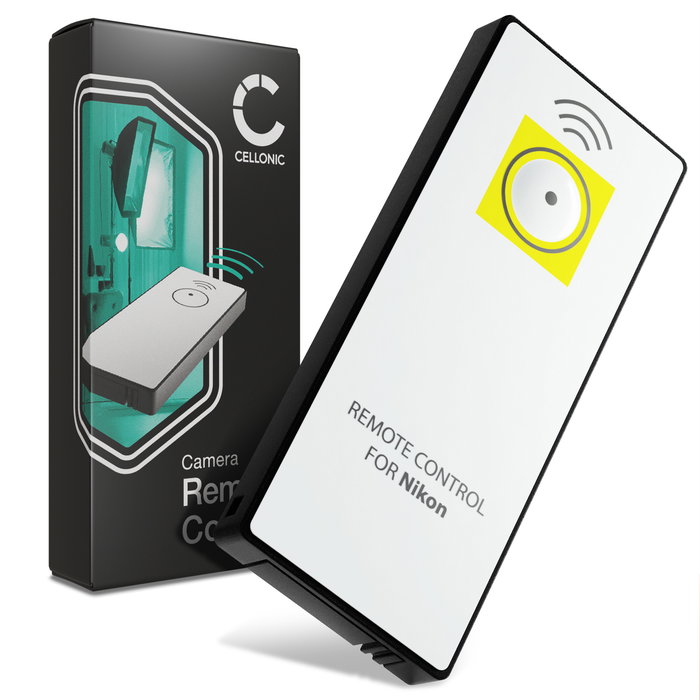 Infrarød kamerautløser for Nikon D5100, D5200, D5300, D3200, D800 trådløs IR-kamerafjernkontroll fra CELLONIC