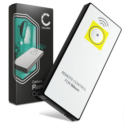 Infrarød kamerautløser for Nikon D5100, D5200, D5300, D3200, D800 trådløs IR-kamerafjernkontroll fra CELLONIC