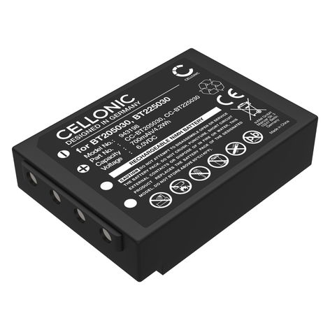 Battery for HBC Radiomatic Tele Teach TTB 05 BT205030, BT225030 (700mAh, 6V) from CELLONIC