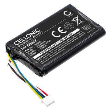Batteri for Shure MXW1X, MXW6X Transmitter SB906 (1000mAh, 3.7V) fra CELLONIC