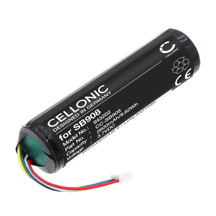 Batteri for Shure MXW2X 2600mAh fra CELLONIC