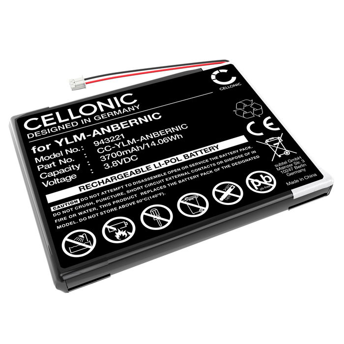 Batteri for Anbernic RG351V, RG35XX 3250mAh fra CELLONIC