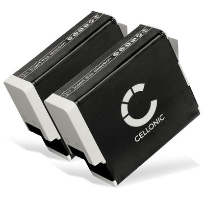 2x Batteri for GoPro Hero 12 11 10 9, AHDBT-901 AHDBT-901C (1730mAh, 3.85V) fra CELLONIC