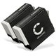 2x Batteri AHDBT-901C 1730mAh