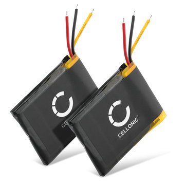 2x Batteri for GoPro Wi-Fi Remote, ARMTE-001 YD362937P LiPo Model RC 2 (350mAh, 3.7V) fra CELLONIC