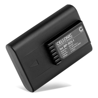 Batteri for Leica M8, M9-P, M9-M BP-SCL1 (1700mAh, 3.7V) fra CELLONIC