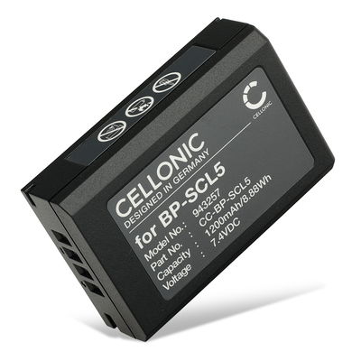 Batteri for Leica M10, M10-R, M10-P BP-SCL5 (1200mAh, 7.4V) fra CELLONIC