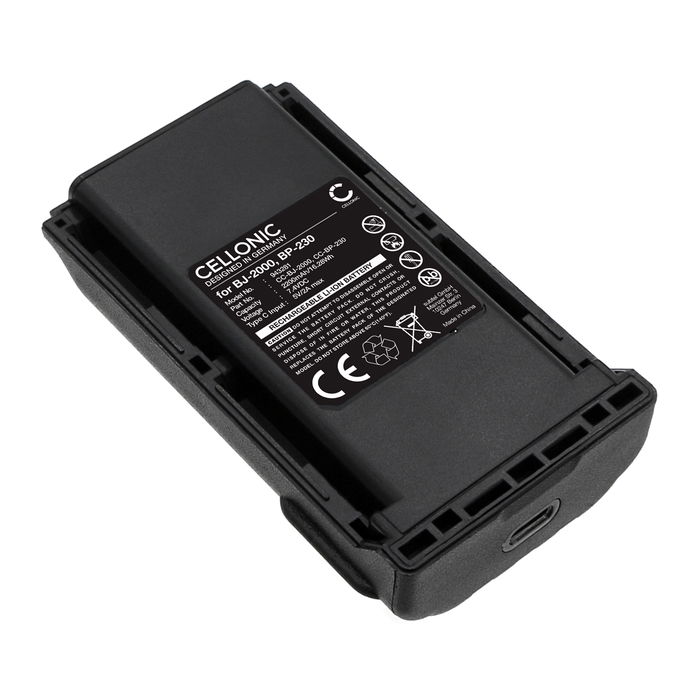 Batteri for 7.4V 2200mAh Li Ion fra CELLONIC