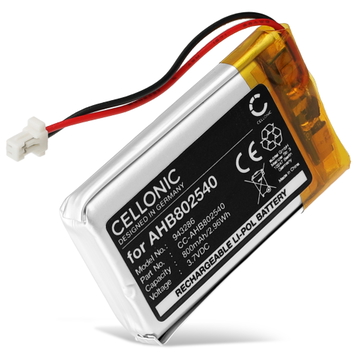 Batteri til Sena SF2, SF4 AHB802540 (800mAh, 3.7V) fra CELLONIC