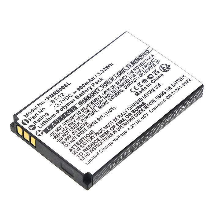 Batteri til Pliant MicroCom XR, MicroCom XR900 BT-12 (900mAh, 3.7V) fra CELLONIC