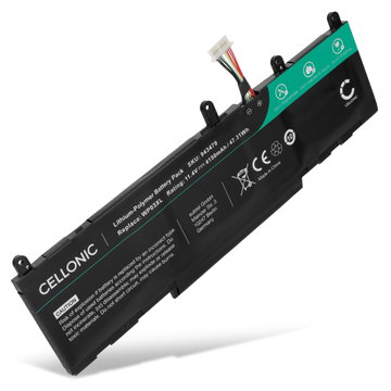 1x Batteri for HP EliteBook 830 Gen 9, 840 Gen 10, 1040 G10, Elite x360 830 G11, ZBook Firefly 14 G10, Firefly 16 G10, Elitebook 835 Gen 10, WP03XL 4150mAh 11.4V fra CELLONIC
