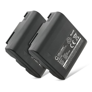 2x Batteri for Sharp VLA10U, VLA110U, VLA111U, VLAH130U, VLAH131U, VLAH150U BT-H22 (2700mAh, 3.6V) fra CELLONIC