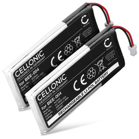 2x Batteri til Nintendo Joy-Con 2 BEE-004 (500mAh, 3.8V) fra CELLONIC