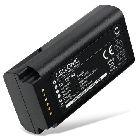 Batteri til Eufy Video Doorbell E340 T8743 (6500mAh, 3.7V) fra CELLONIC
