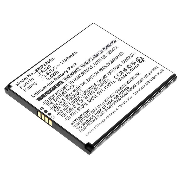 Batteri for Sunmi P2 Mini FR020 (2500mAh, 3.8V) fra CELLONIC